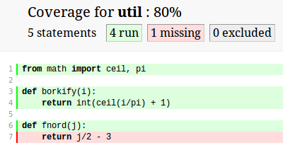 Python Code Coverage