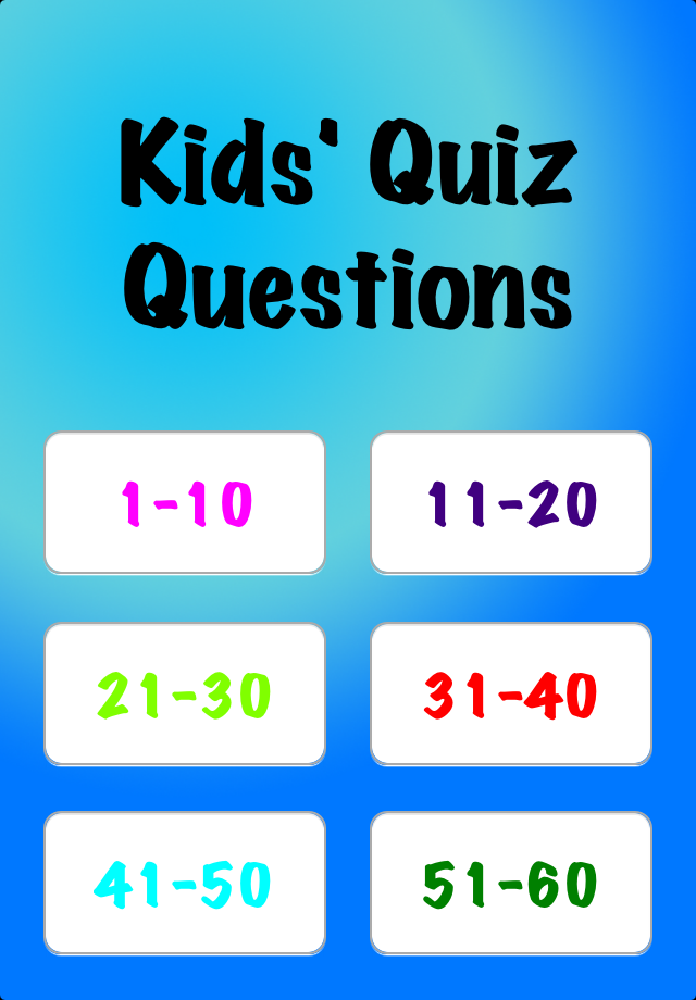 Quiz Games Online For Kids Free