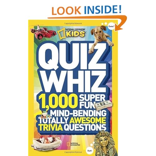 Quiz Questions For Kids Science