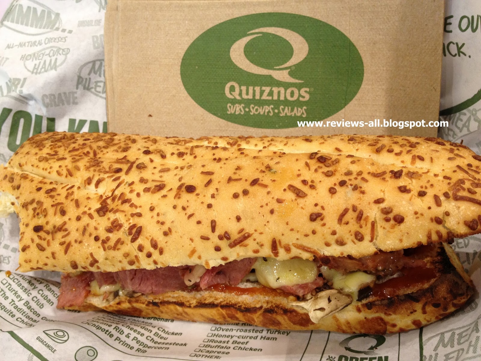 Quiznos Singapore Delivery