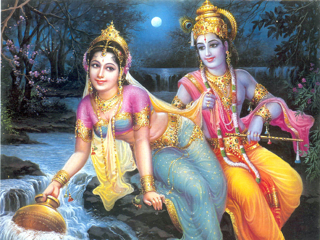 Radha Krishna God Photo