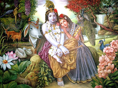 Radhe Krishna Wallpaper 3d