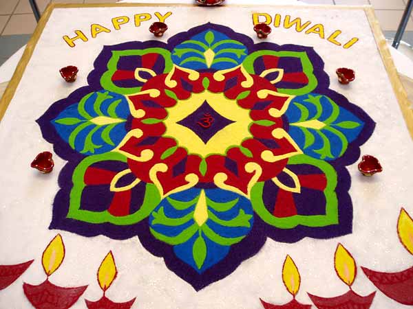 Rangoli Patterns To Colour