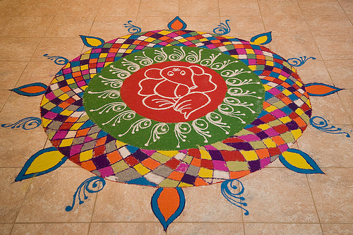 Rangoli Patterns To Colour