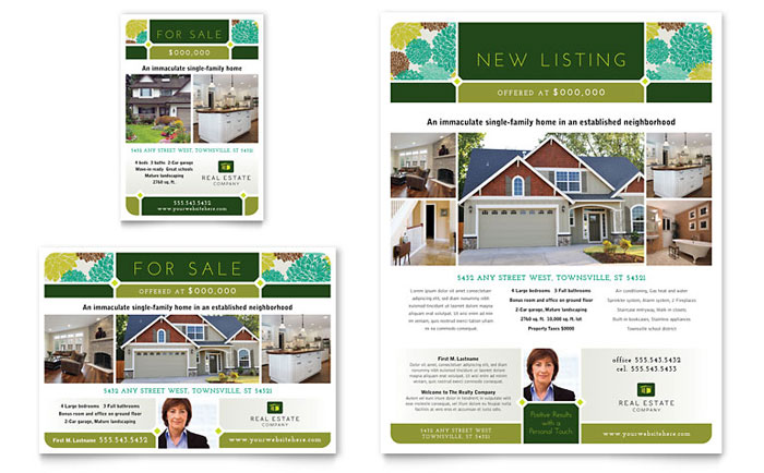 Real Estate Ads Design