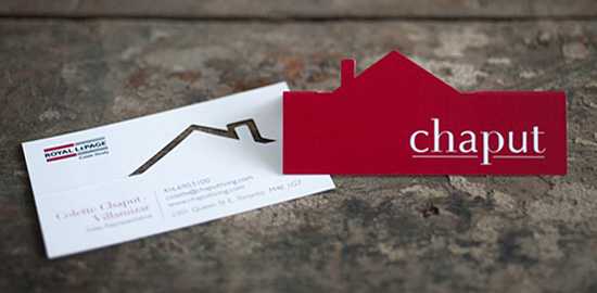 Real Estate Business Card Design Ideas