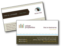 Real Estate Business Cards Designs