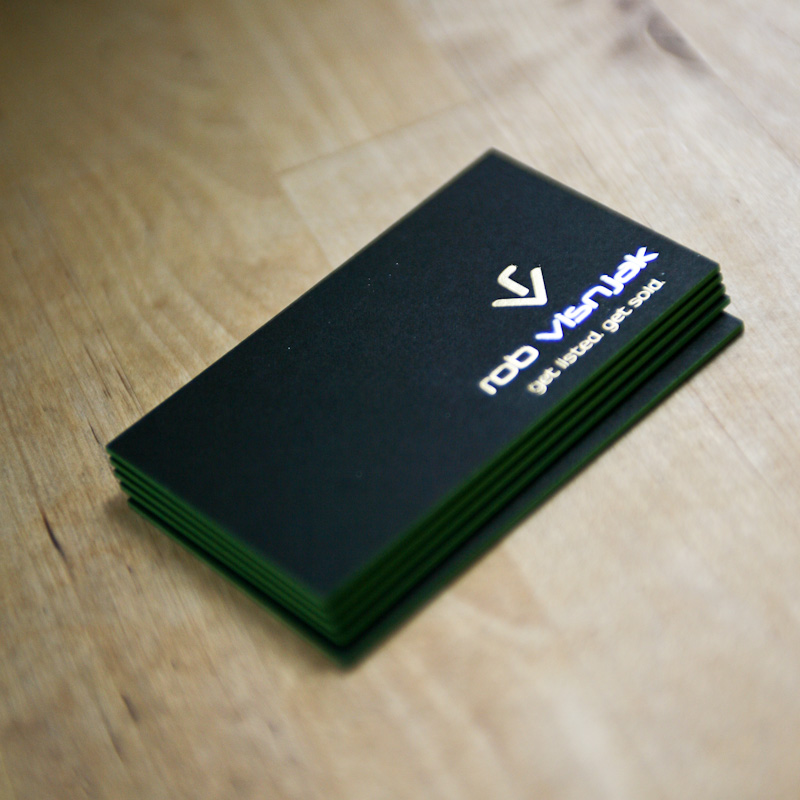 Real Estate Business Cards With Photo