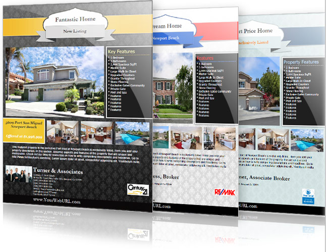 Real Estate Flyers Examples