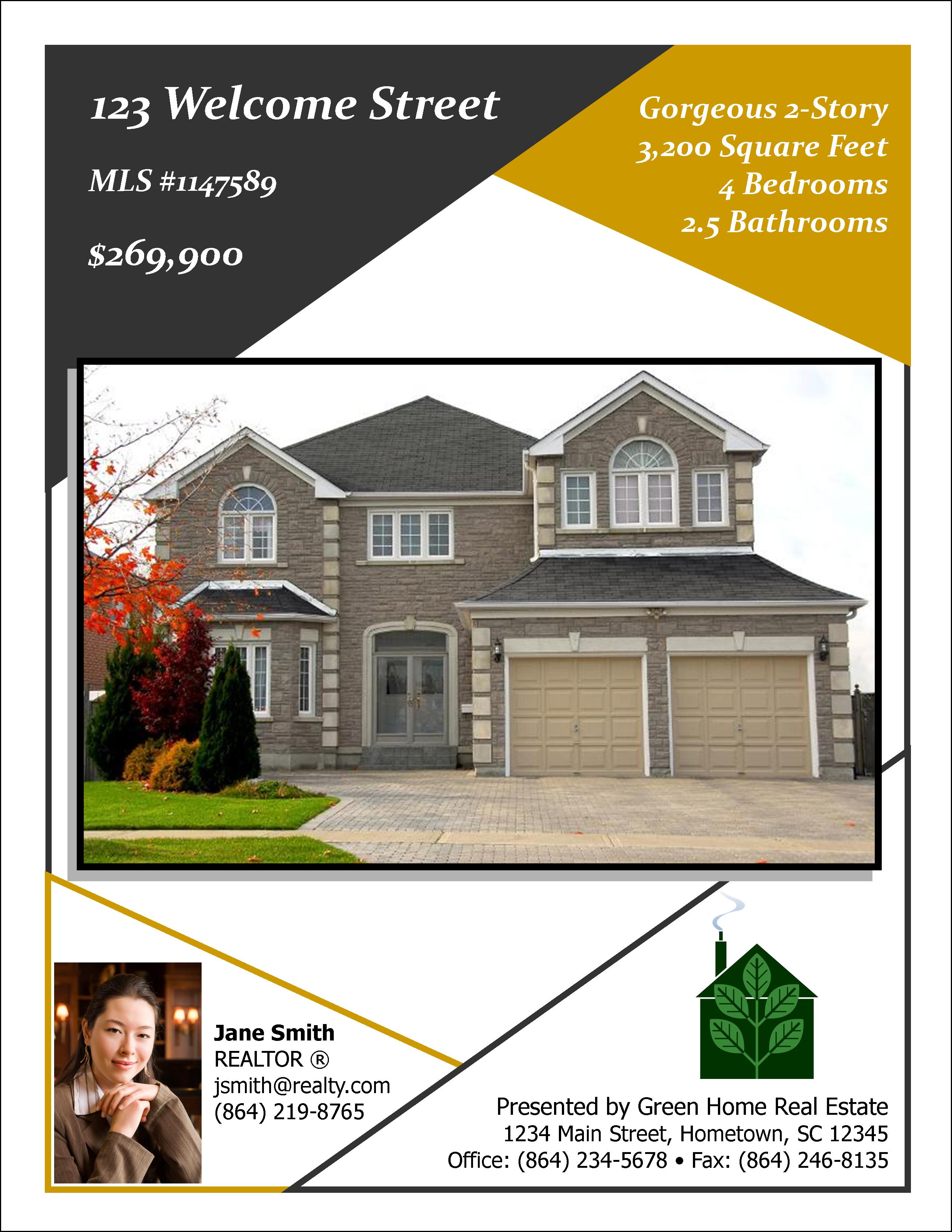 Real Estate Flyers Samples