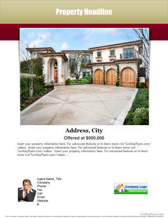 Real Estate Flyers Template