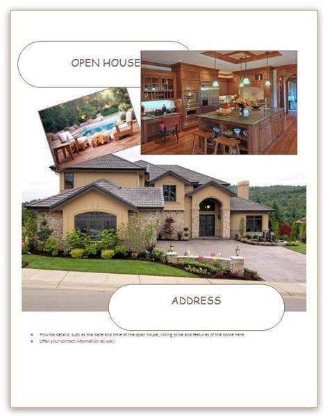 Real Estate Flyers Templates For Word