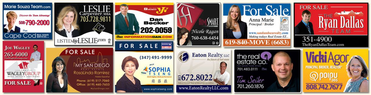 Real Estate Signs For Sale