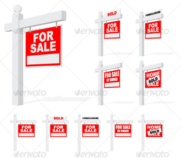 Real Estate Signs For Sale