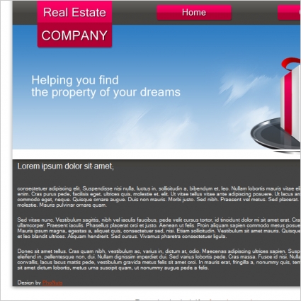 Real Estate Websites Templates Free