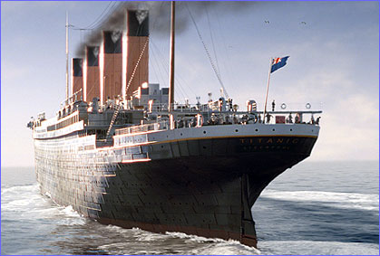 Real Titanic Ship Images