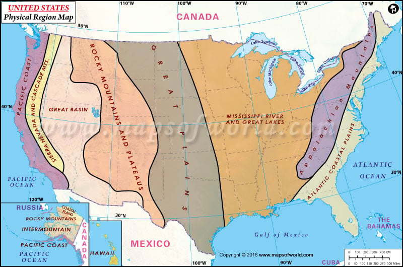 Regions Of The United States