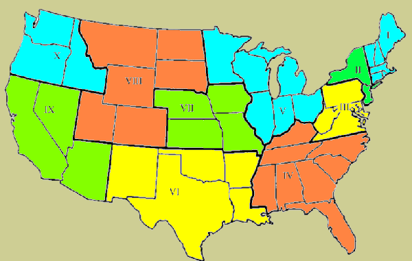 Regions Of The United States