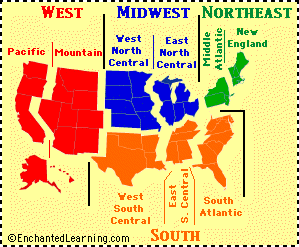 Regions Of The United States