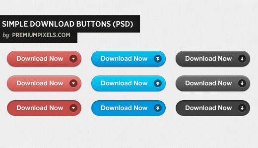 Register Button Psd