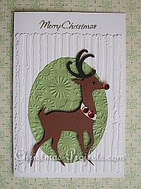 Reindeer Christmas Cards To Make With Children