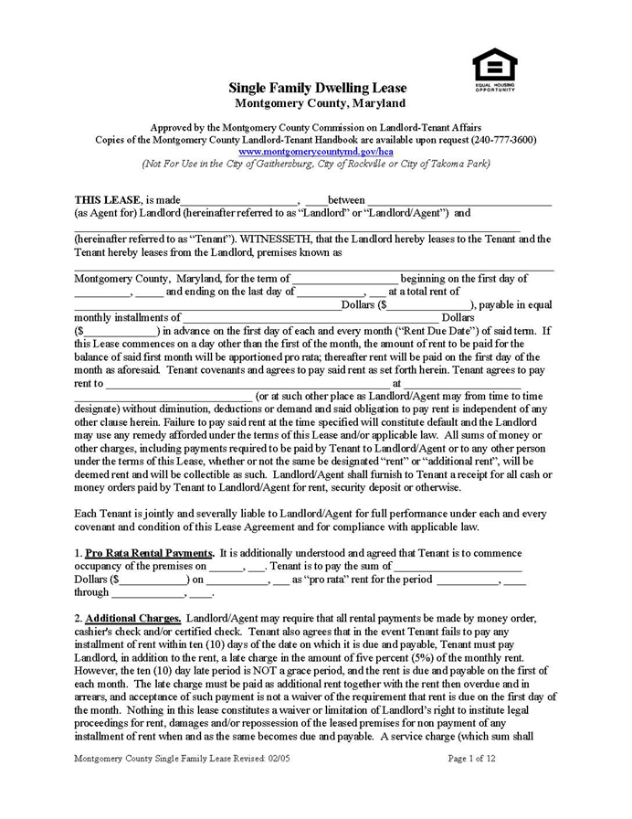 Rental Agreement Format