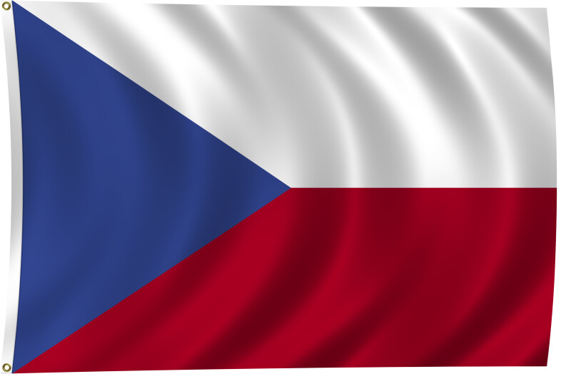 Republic Czech Flag