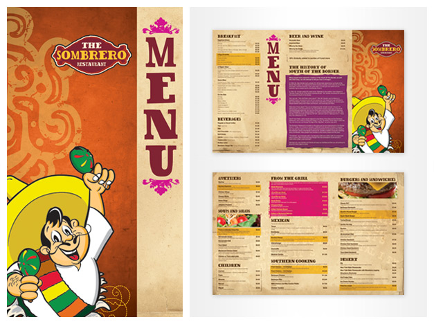 Restaurants Menu Design