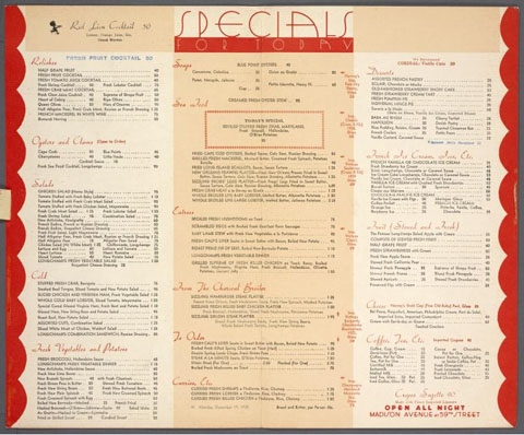 Restaurants Menu Design