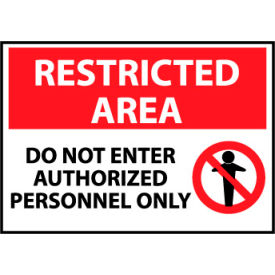 Restricted Area Authorized Personnel Only