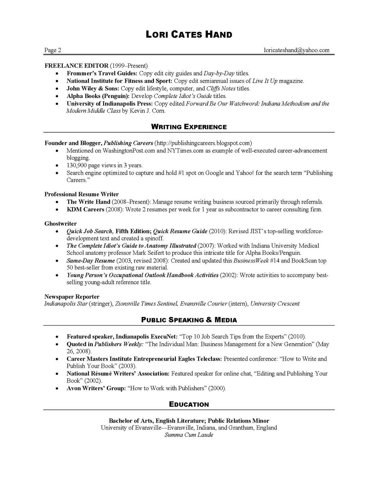 Resumes For Students With Little Experience