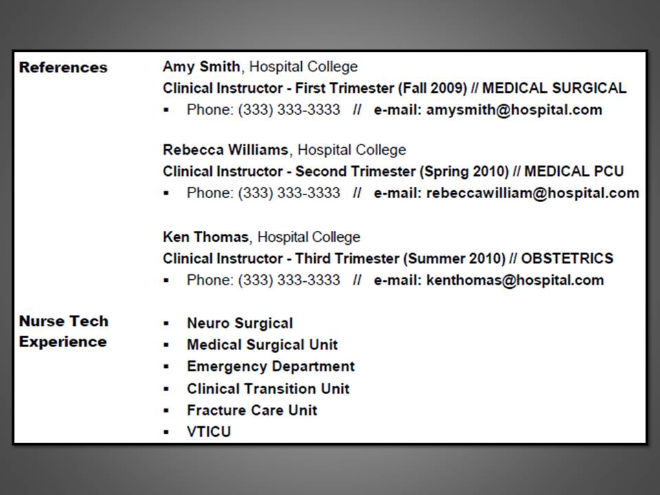 Resumes For Students With No Experience