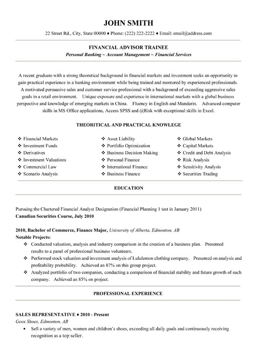 Retail Management Resume