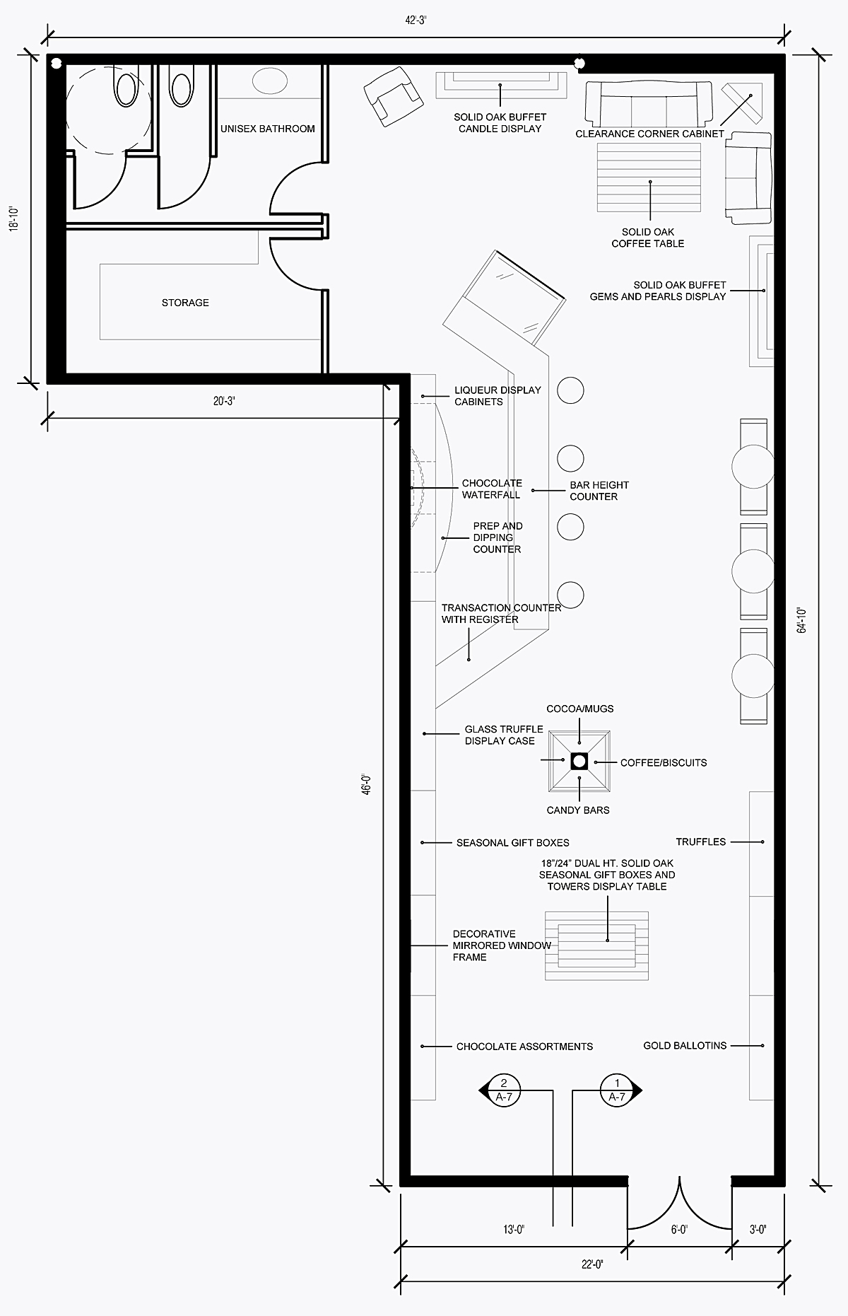 Retail Store Floor Plan