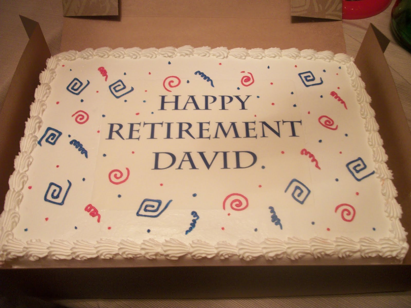 Retirement Cake Ideas For Teachers