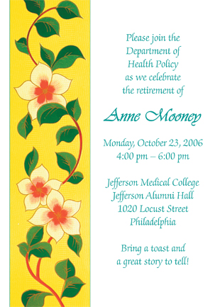 Retirement Party Invitations Wording