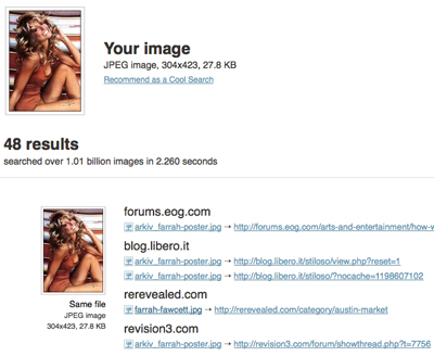 Reverse Image Search Engines List