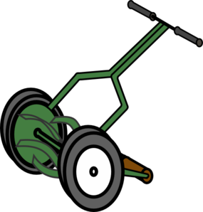 Ride On Lawn Mower Cartoon