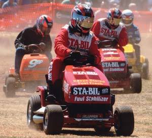 Ride On Lawn Mower Racing