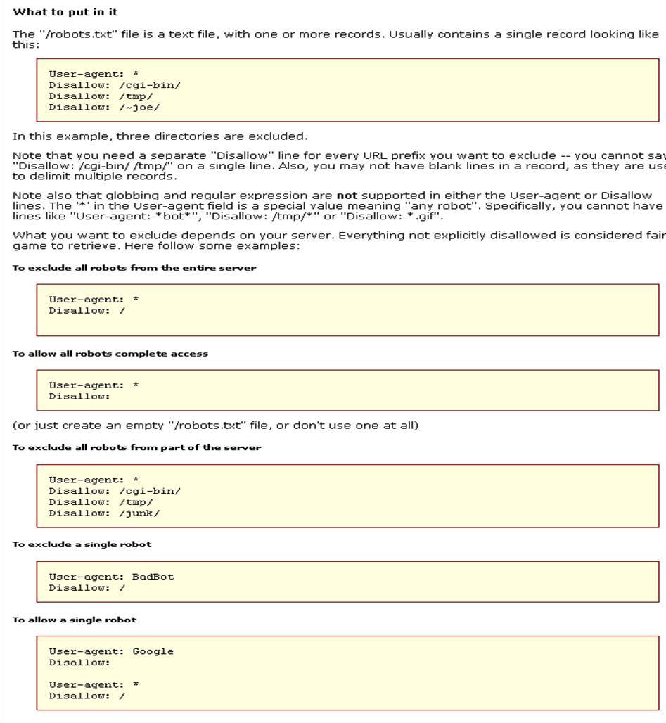 Robots.txt Allow All Bots
