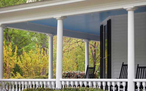 Round Front Porch Columns