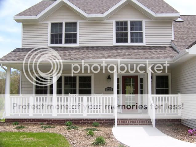 Round Front Porch Columns