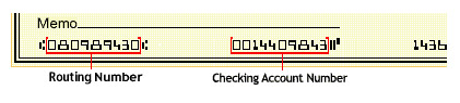 Routing And Account Number Bank Of America