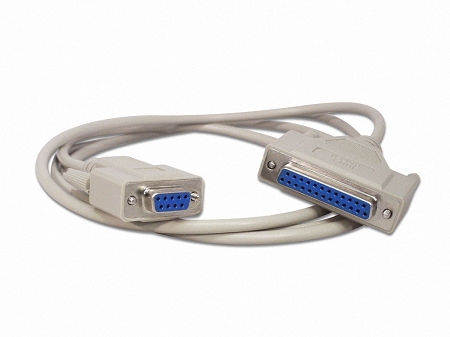 Rs232 Null Modem Cable Pinout Db9 To Db25