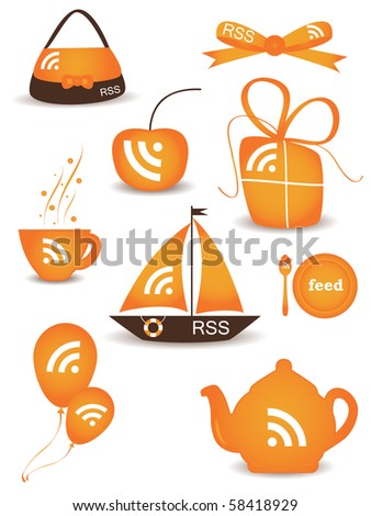 Rss Feed Icon Eps