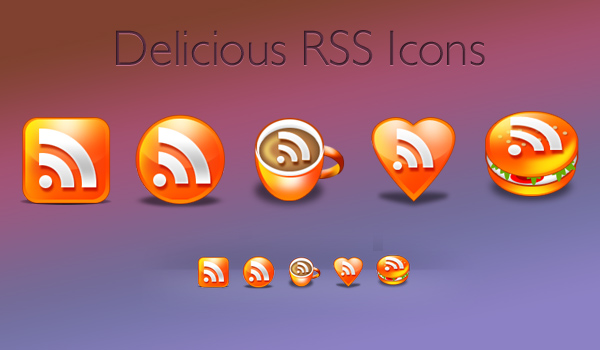 Rss Feed Icon Psd