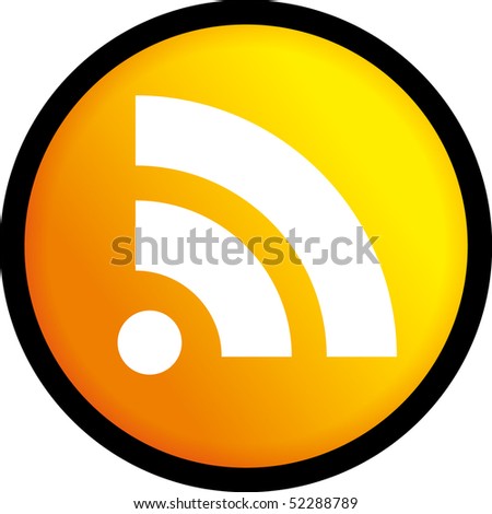 Rss Feed Icon Vector