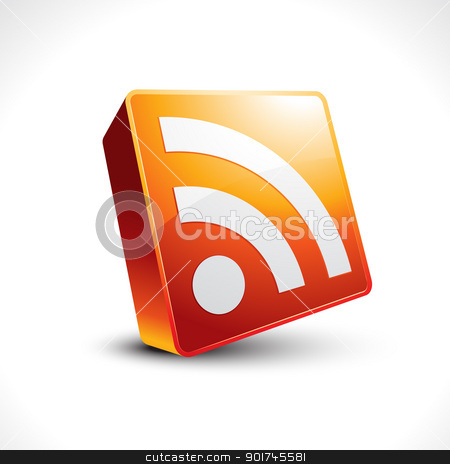 Rss Feed Icon Vector