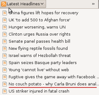 Rss Feed Reader Android Sample