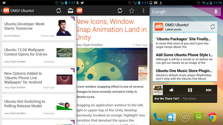 Rss Feed Reader Android Sample